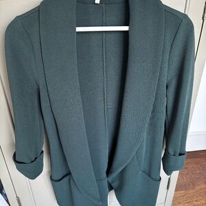 French Mauve Melanie Blazer Small Forest Green